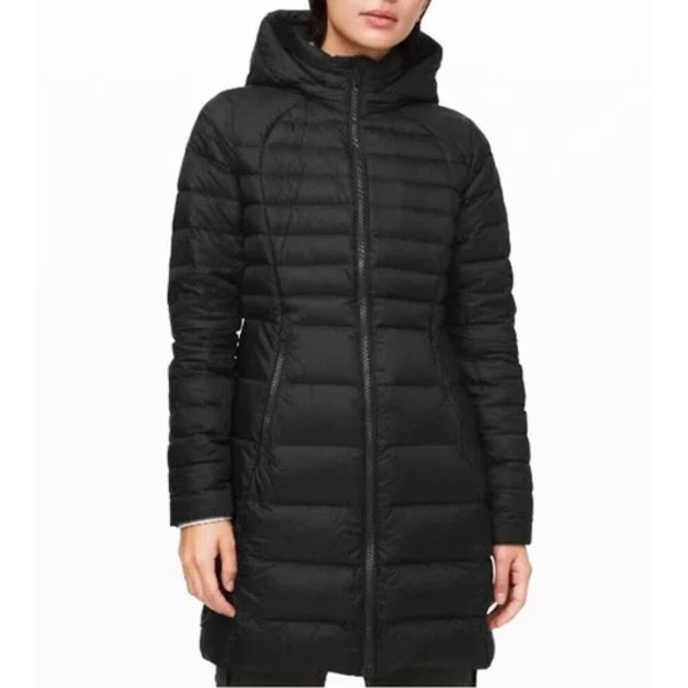 Lululemon Brave The Cold Long Down Puffer Parka Coat